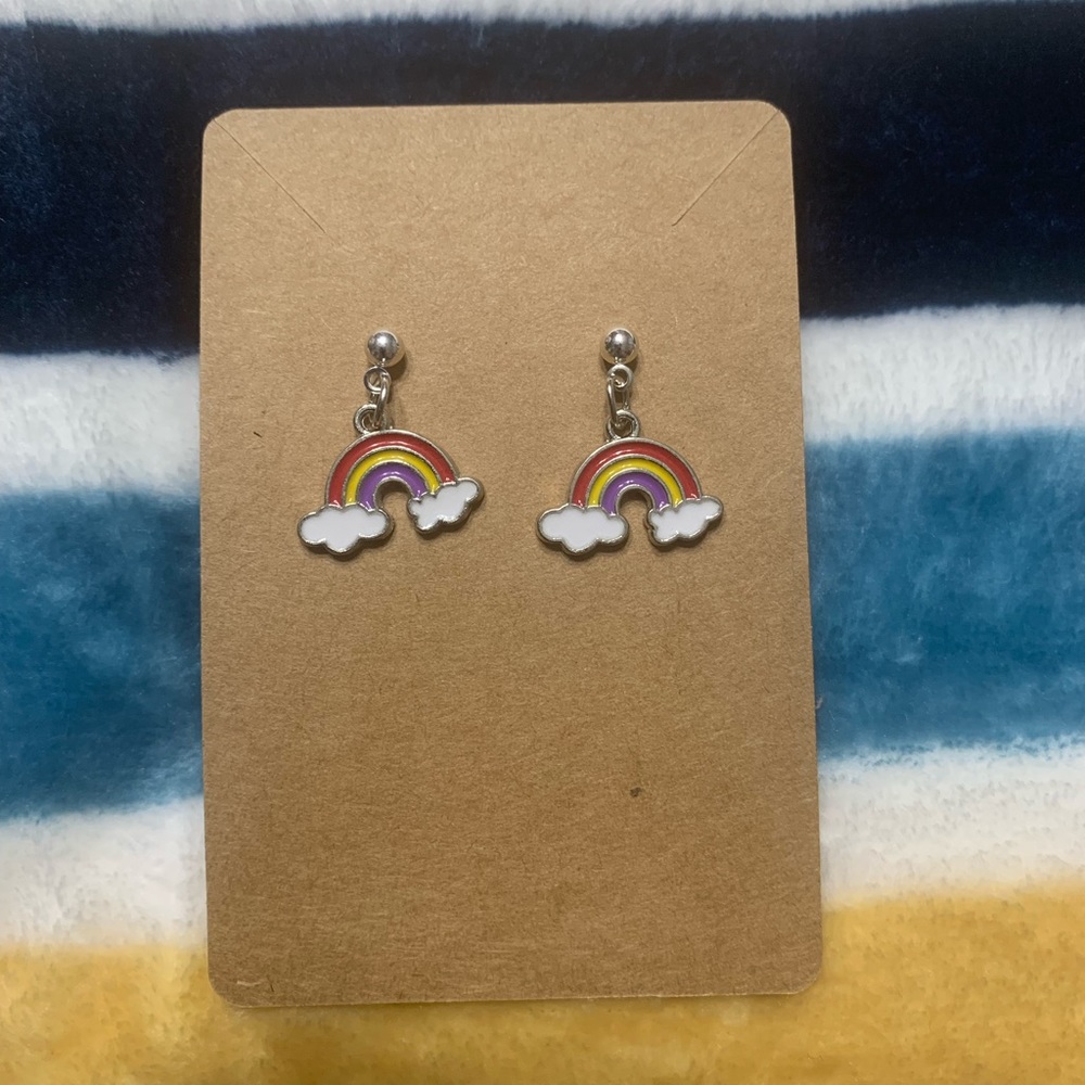 Rainbow earrings